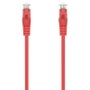 Aisens Cable de Red Latiguillo RJ45 Cat.6A UTP AWG24 30cm Rojo